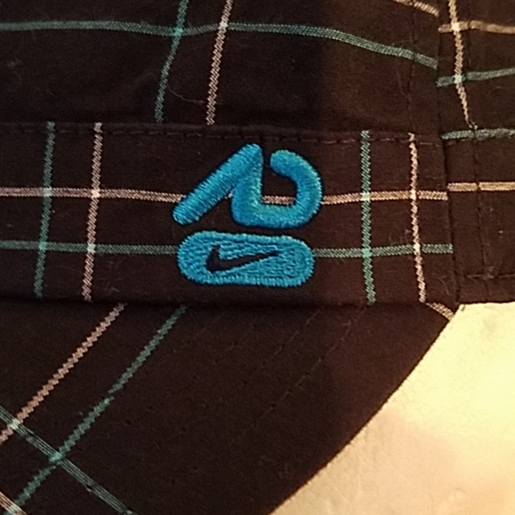 Nike Hat Low Profile Blue Good condition Hardly worn Sm-Med Plaid - Picture 5 of 6